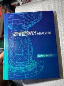 现货 Fundamentals of Finite Element Analysis 英文原版 有限元分析基础 有限元方法基础教程 第五版 有限元应用与工程实践系列 有限元方法的基本理论知识 有限元方法经典入门教程