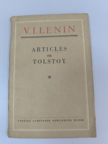 ARTICLES on TOLSTOY