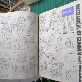 日版  GUNDAM CHAR'S COUNTERATTACK  機動戦士ガンダム 逆襲のジャア  机动战士高达 逆袭的夏亚 北爪宏幸 角色设计 资料设定集 画集