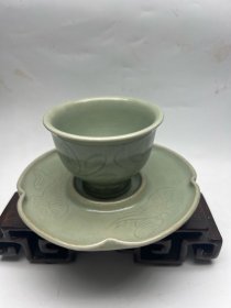 瓷器茶具艺术品收藏青瓷套杯