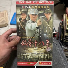 敌营十八年DVD 未拆封