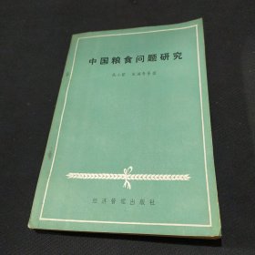 中国粮食问题研究