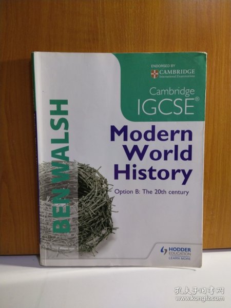 Cambridge IGCSE Modern World History: Student\s Book【英文原版】