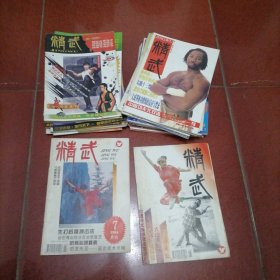 精武杂志【1997年4--12+1998年1--12 +1996年1+1994年7 】共23本 合售