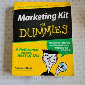 16開英文原版 Marketing kit for dummies : Marketing software and ready-to-use templates on CD-ROM ?