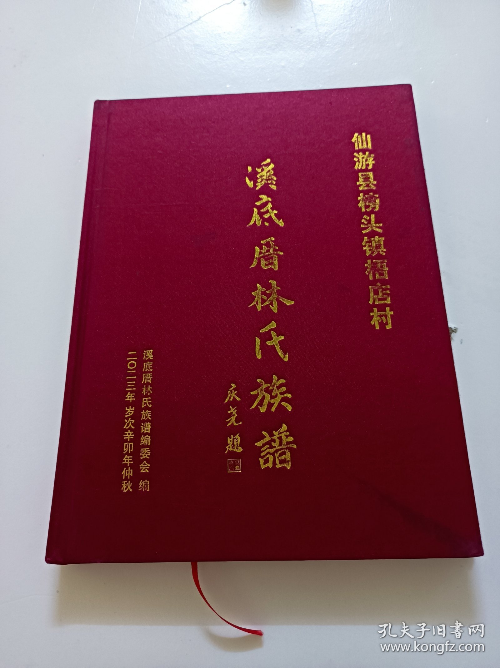 溪底厝林氏族谱(仙游县榜头镇梧店村)