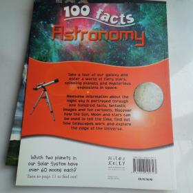 100 facts Astronomy 100个事实系列 儿童科普知识大全百科英语