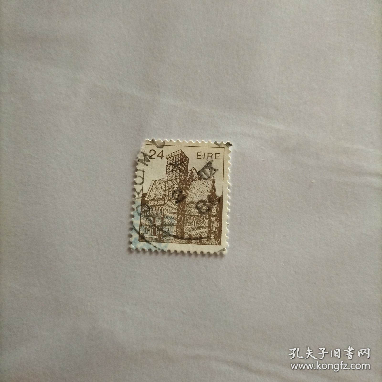 爱尔兰信销邮票 1982年 建筑艺术 12世纪小教堂面值24 1枚（库存 2 )