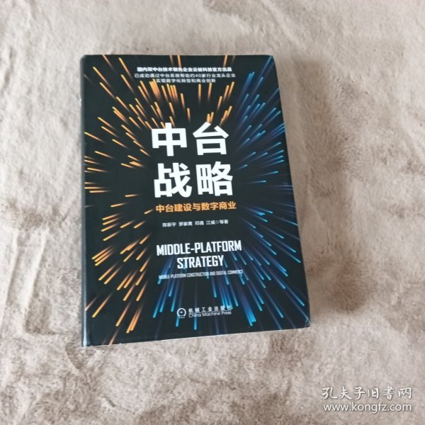 中台战略：中台建设与数字商业