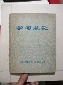 精装空白“学习笔记”(中国人民解放军**部队司令部)