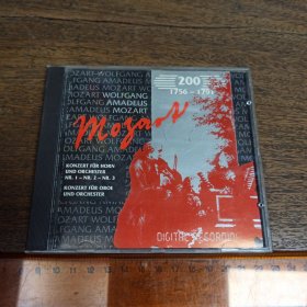 【碟片】CD WOLFGANG AMADEUS MOZART 【满40元包邮】