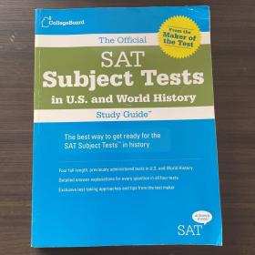 The Official SAT Subject Tests in U.S. History and World History