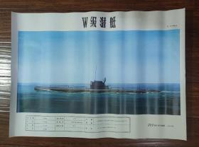 70年代前苏联W级潜艇——绘画，有技术参数，全开