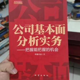 公司基本面分析实务：把握能把握的机会