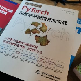 PyTorch深度学习模型开发实战 动手学机器学习开发案例实战 pytorch强化学习 图像识别 自然语言处理 迁移学习 物体检测 异常检测