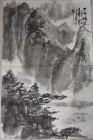 支雁儒，中国当代著名国画大师，新派雪景创始人，北京清华民族画院院长。