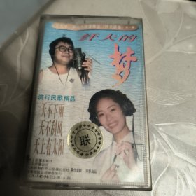 磁带--- 纤夫的梦 第一集 附歌词 ，请买家看好图下单，发货前试听，免争议，确保正常播放发货，一切以图为准。