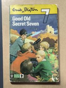 英文原版插画读物Good Old Secret Seven
古旧