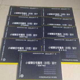 国家建筑标准设计图集:小城镇住宅通用示范设计 05SJ917一(1一9)本