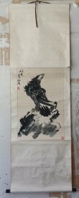 国画：陕西著名书画家，杨成，写意鹰《雄风》