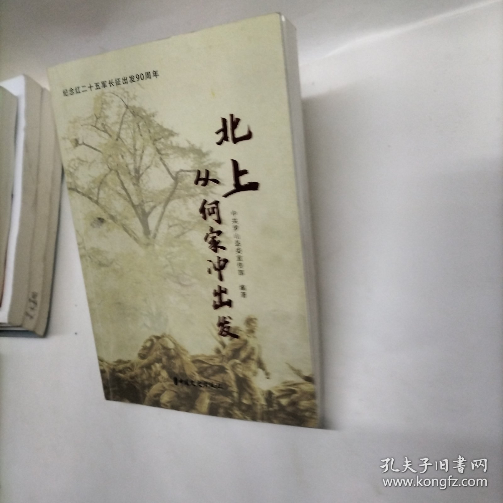 北上：从何家冲出发 内页全新未阅 实图拍摄 作者: 中共罗山县委宣传部 出版社: 中国文史出版社