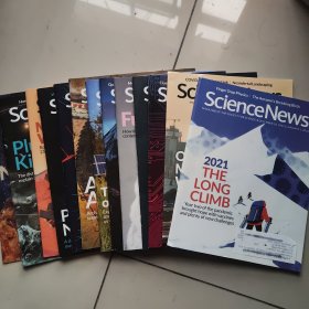 美国科普杂志《Science News》科学新闻 2022年14本合售