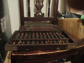 老红木算盘