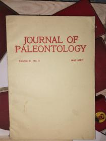 journal of paleontology 古生物学杂志1977年1一6期全（共7本合售，其中，第2期有两本）