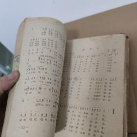 解放战争时期歌曲选集（第一集、第二集、第三集 3本合售