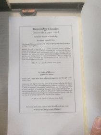 The Basic Writings of Bertrand Russell