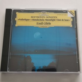 贝多芬 月光钢琴奏鸣曲 吉列尔斯 CD