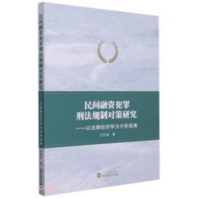 民间融资犯罪刑法规制对策研究——以法律经济学为分析视角