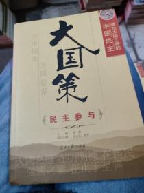 通向大国之路的中国模式 政治模式、民主演进，基层民主，增量式民主，公民社会，民主参与，党内民主，中国式民主，善治与体制共9本合售