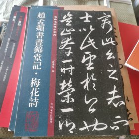 赵孟頫书昼锦堂记梅花诗/名碑名帖传承系列