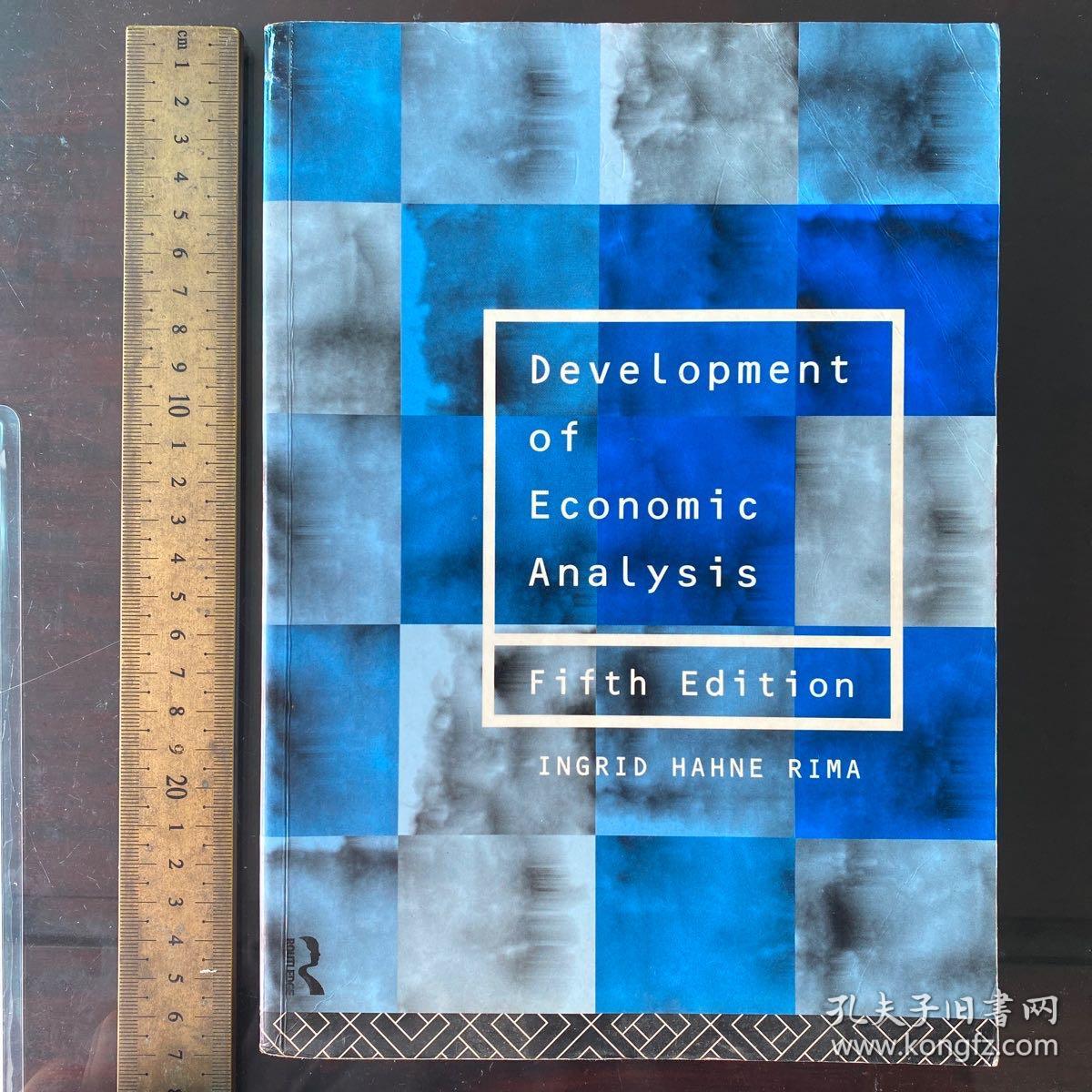 Development of economic analysis evolution of economic thought thoughts philosophy ideas governing Economic英文原版