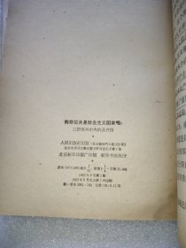 评莫斯科三月会议.中国共产党中央委员会关于若干历史问题的决议.南斯拉夫是社会主义国家吗？.无产阶级专政的历史经验.修正主义者的一面镜子.评美国共产党声明.列宁论工会.目前局势及托落茨基的错误(七册合售)