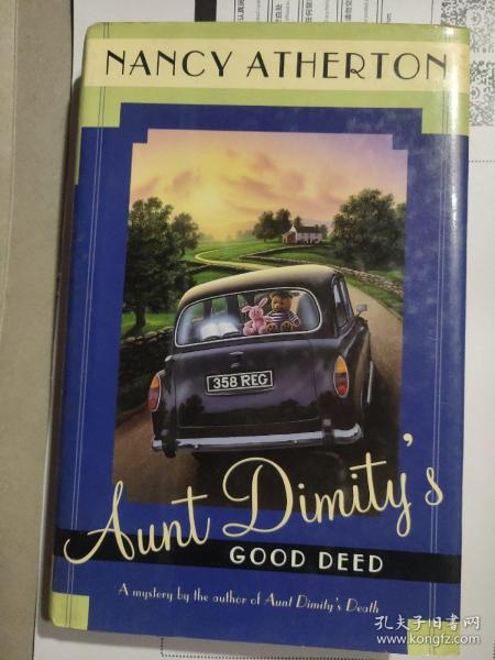 AUNT DIMITY'S GOOD  DEED 英文原版 布脊精装+书衣20开