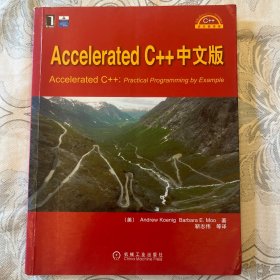 Accelerated C++中文版