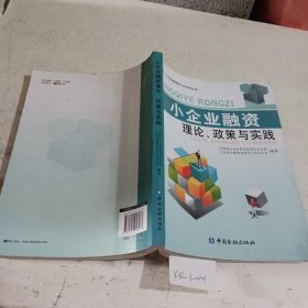 小企业金融服务工作系列丛书：小企业融资理论政策与实践