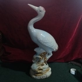 鹤 瓷摆件