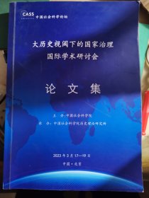 大视野下的国家治理国际学术研讨会论文集