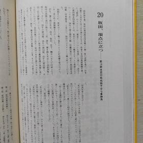 【忘忧围棋书】日文原版16开本上下册精装函套+ 盒装 炎の谱 坂田栄男56タイトルの全记录 上下巻セット（炎之谱 坂田荣男56冠全记录）