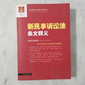 新民事诉讼法条文释义.