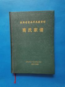 陕西省富县羊泉镇雷村高氏家谱【前彩页有粘连痕迹】