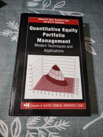Quantitative Equity Portfolio Management：Modern Techniques and Applications