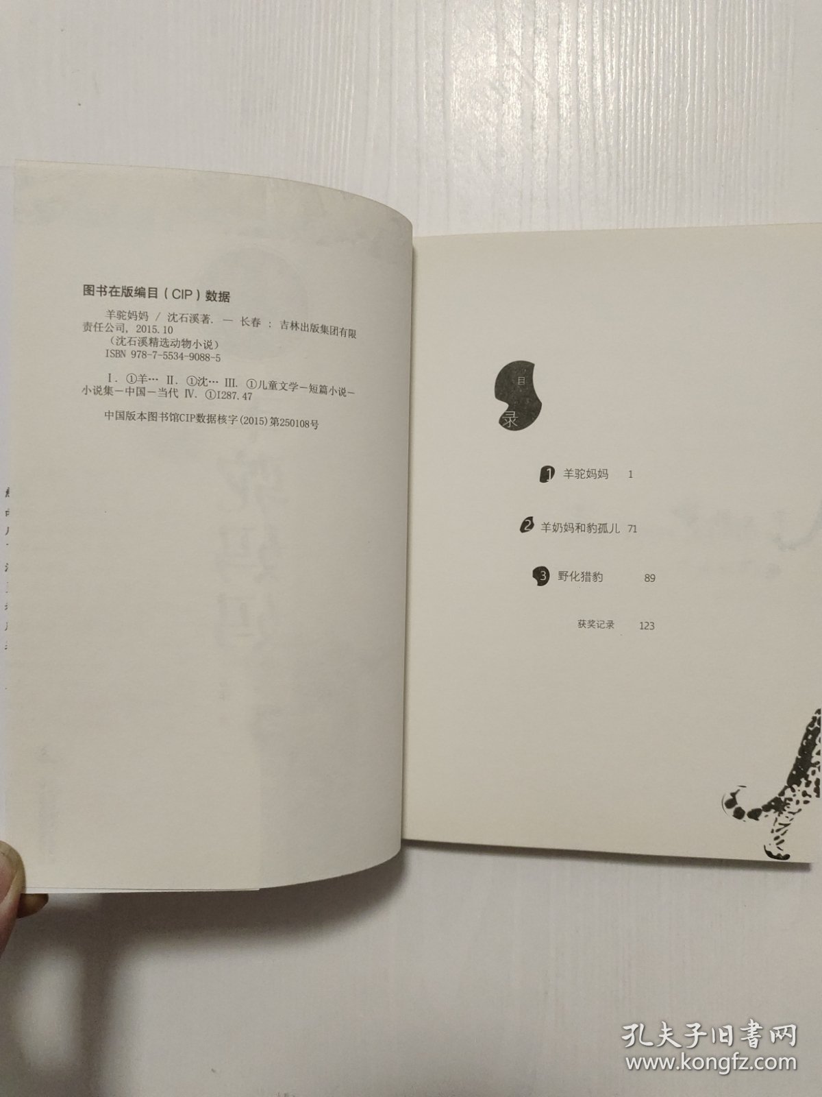 沈石溪精选动物小说 羊驼妈妈