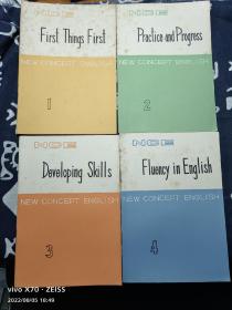 NCE（NEW CONCEPT ENGLISH）1-4册全