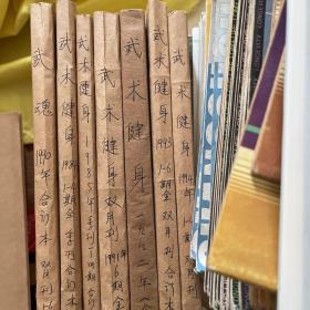 武术健身1984年、1985年、1986年、1991年、1992年、1993年、1994年合订本