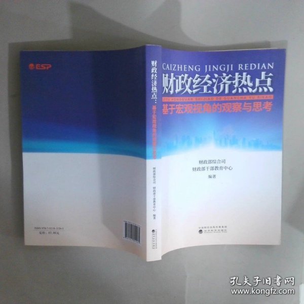 财政经济热点基于宏观视角的观察与思考