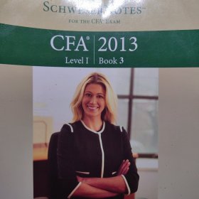 SCHWESER NOTES CFA 2013 LEVEL BOOK 3